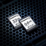 Kingston Endüstriyel SD Kart, 100MB/s'ye kadar, Yüksek Dayanıklılık, UHS-I U3 V30 A1, (SDIT/64GB) - Seçenekler: 32GB, 64GB, 8GB, 16GB