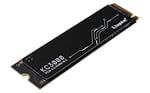 Kingston KC3000 PCIe 4.0 NVMe M.2 SSD - Masaüstü ve dizüstü bilgisayarlar için yüksek performanslı bellek -SKC3000S/1024G Siyah 1024GB - Seçenekler: 1024GB, 2048GB, 4096GB