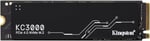 Kingston KC3000 PCIe 4.0 NVMe M.2 SSD - Masaüstü ve dizüstü bilgisayarlar için yüksek performanslı bellek -SKC3000S/1024G Siyah 1024GB - Seçenekler: 1024GB, 2048GB, 4096GB