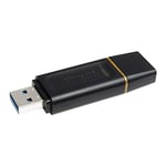 Kingston Kingston DataTraveler Exodia 128GB USB Flash Bellek USB3.2 Gen1 (Black + Yellow) DTX/128GB