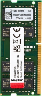 Kingston ValueRAM 16GB 3200MHz DDR4 NonECC CL22 SODIMM 1.2V KVR32S22D8/16 Dizüstü Bilgisayar Belleği - Seçenekler: 2GB 1.5V, 4GB, 4GB 1.5V, 8GB, 8GB 1Rx8, 8GB 1Rx16, 8GB 1.5V...