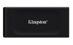 Kingston XS1000 1TB USB 3.2 Gen 2 Type-C USB-A Adaptörlü 1000/1050MB/s Taşınabilir Bellek Siyah - SXS1000/1000G
