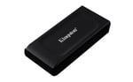 Kingston XS1000 2TB USB 3.2 Gen 2 Type-C USB-A Adaptörlü 1000/1050MB/s Taşınabilir Bellek Siyah - SXS1000/2000G