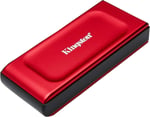 Kingston XS1000 Red 1TB USB 3.2 Gen 2 Type-C USB-A Adaptörlü 1000/1050MB/s Taşınabilir Bellek Kırmızı - SXS1000R/1000G