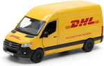 KiNSFUN DHL Mercedes-Benz Sprinter 1:46 Ölçekli 5 inç Döküm Metal Model Oyuncak Kargo Van