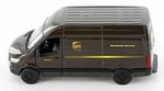 KiNSMART Mercedes-Benz Sprinter UPS Sürümü Teslimat Van 1:48 Ölçekli 5 inç
