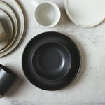 Kinto Ceramic Lab Tabak 20 cm Siyah