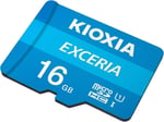 KIOXIA 16GB EXCERIA MICRO SDHC UHS-1 Class 10 100MB/sn - Seçenekler: 16 GB, 128 GB