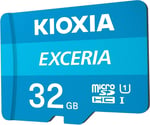 KIOXIA EXCERIA 32GB microSDHC Kart – UHS-I, R100MB/s okuma