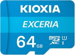 KIOXIA EXCERIA 64GB microSDXC Kart – UHS-I, R100MB/s okuma