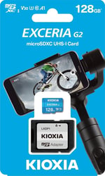 KIOXIA EXCERIA 64GB microSDXC Kart – UHS-I, R100MB/s okuma
