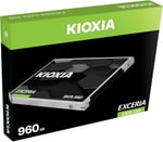 KIOXIA EXCERIA 960GB SSD – 2.5” SATA III, 555MB/s Okuma, 540MB/s Yazma