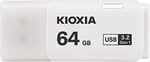 KIOXIA TransMemory U301 64GB USB Bellek – USB 3.2 Gen 1, Beyaz - Seçenekler: 32GB, 64GB, 128GB, 256GB