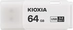 KIOXIA TransMemory U301 64GB USB Bellek – USB 3.2 Gen 1, Beyaz - Seçenekler: 32GB, 64GB, 128GB, 256GB