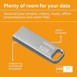 KIOXIA TransMemory U366 128GB USB Bellek – USB 3.2 Gen 1, Metal - Seçenekler: 64GB, 128GB