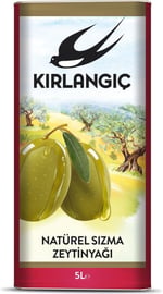 Kırlangıç Natural Sızma Zeytinyağı 5 lt Teneke
