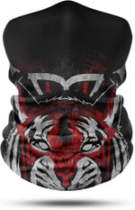 Kırmızı Kaplan Desenli Bandana Boyunluk, Çok Amaçlı Boyunluk, Bandana, Esnek Yüz Maskesi, Spor Outdoor, Kafa Bandı, Erkek Bandana, Kadın Bandana… Outdoor