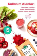 Kırmızı Pancar Kökü Tozu 150 gr (Doğal ve Katkısız)