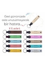 Kişiye Özel Yeni Doğan Hatırası Anahtarlık, Tek Ebat, MH-KAN8625X6, üniseks-bebek