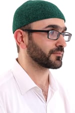 Kışlık Kadife Takke Düz Desen