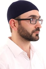 Kışlık Yün Takke - Lacivert