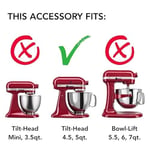 Kitchenaid 3 L Classic Stand Mikser İçin Paslanmaz Çelik Kase-5KB3SS