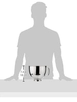 Kitchenaid 4,8 L Stand Mikser İçin Paslanmaz Çelik Kase-5K5THSBP