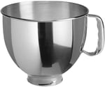 Kitchenaid 4,8 L Stand Mikser İçin Paslanmaz Çelik Kase-5K5THSBP