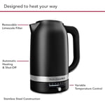 KitchenAid 5KEK1701 1,7 L Isı Ayarlı Su Isıtıcısı Black Matt