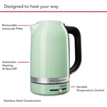 KitchenAid 5KEK1701EPT 1,7 L Isı Ayarlı Su Isıtıcısı Pistacchio