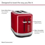 KitchenAid 5KMT2109 2 Dilim Ekmek Kızartma Makinesi Empire Red