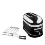 Kitchenaid Artisan 2 Dilim Ekmek Kızartma Makinesi 5KMT2204 Onyx Black-EOB