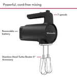 KitchenAid Go 5KHMR762BM Kablosuz El Mikseri Bataryalı Siyah
