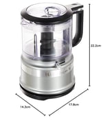 Kitchenaid Mini Mutfak Robotu 5KFC3516 Contour Silver-ECU