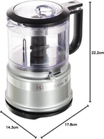 Kitchenaid Mini Mutfak Robotu 5KFC3516 Contour Silver-ECU