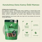 Kito Dana Kamış Çiğnemelik Köpek Ödül Maması%100 Doğal, Glutensiz, Organik 100 gr