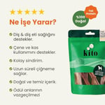 Kito Dana Kamış Çiğnemelik Köpek Ödül Maması%100 Doğal, Glutensiz, Organik 100 gr