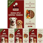 Kito Fresh Dana Etli Köpek Yemeği%100 Taze İçerikli Mama 250 gr (4 paketi)