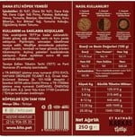 Kito Fresh Dana Etli Köpek Yemeği%100 Taze İçerikli Mama 250 gr (4 paketi)