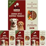 Kito Fresh Dana Etli Köpek Yemeği%100 Taze İçerikli Mama 250 gr (4 paketi)