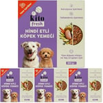 Kito Fresh Hindi Etli Köpek Yemeği%100 Taze İçerikli Mama 250 gr (4 paketi)