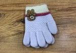 Kitti 3-6 Yaş Kız Çocuk Örme Eldiven K25220-02