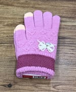 Kitti 9-15 Yaş Kız Çocuk Örme Eldiven K24240-01