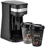 Kiwi KCM-7515 Premium Mini Muglı Filtre Kahve Makinesi, Siyah