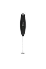 Kiwi KCW-1112 Kablosuz Pilli Süt Köpürtücü ve Kahve Karıştırıcı - Paslanmaz Çelik Uçlu, Ergonomik El Tipi Mini Mikser - Latte, Cappuccino, Frappe ve Sıcak Çikolata İçin Devirli Köpük Yapıcı (Siyah)