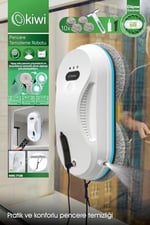 Kıwı Kwc-7130 Uzaktan Kumandalı Sıvı Püskürtmeli Cam Silme Robotu