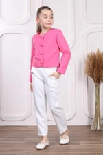 Kız Çocuk 2li Takım pembe 7-8 Yaş