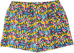 Kız Çocuk Abstract Speckled Desen Cepli Şort