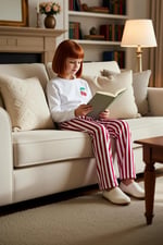 Kız Çocuk Bisiklet Yaka Standart Kol Regular Kalıp Baskılı Pijama Takımı Fonksiyonel%100 Pamuk - Seçenekler: 3-4 Yıl, 4-5 Yıl, 5-6 Yıl, 6-7 Yıl, 7-8 Yıl, 8-9 Yıl...
