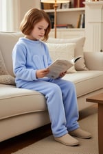 Kız Çocuk Bisiklet Yaka Standart Kol Uzun Kol Regular Kalıp Peluş Örme Pijama Takımı Dayanıklı - Seçenekler: 3-4 Yıl, 4-5 Yıl, 5-6 Yıl, 6-7 Yıl, 7-8 Yıl, 8-9 Yıl...